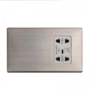 socket outlet factory customizable 13A 1 gang 2 gang switched socket with neon