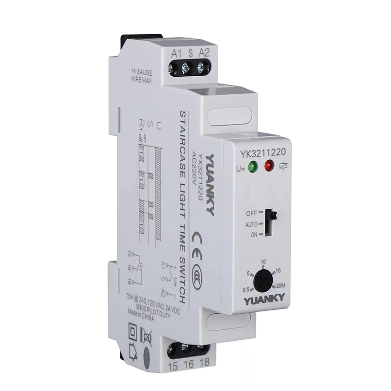 China Cheap price Water Meter - YUANKY timer 16A SPDT DPDT din rail 2 LED status indicators staircase light time switch – Hawai