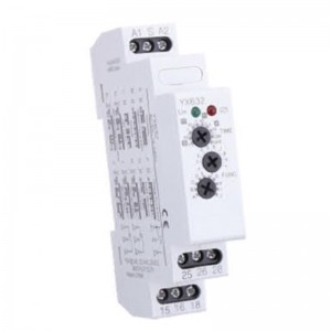 YUANKY timer 12 to 240VAC/VDC din rail timer up to 10 functions multi-functions time relay