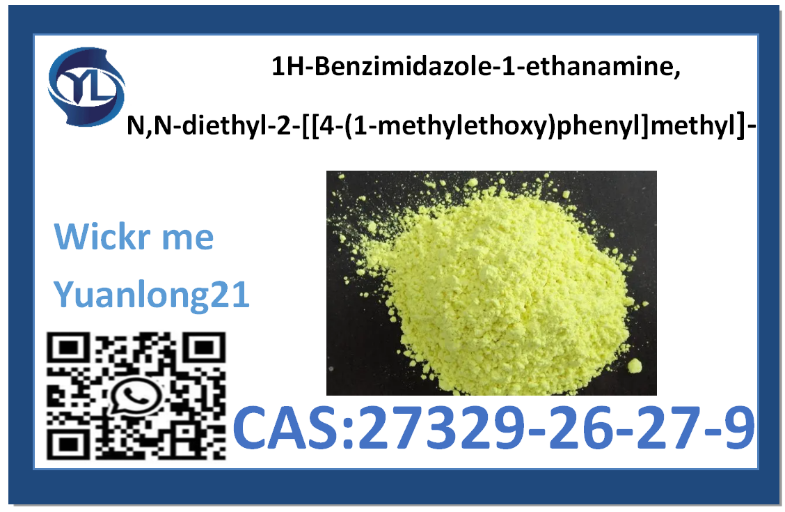 2732926-27-9  1H-Benzimidazole-1-ethanamine, N,N-diethyl-2-[[4-(1-methylethoxy)phenyl]methyl]-