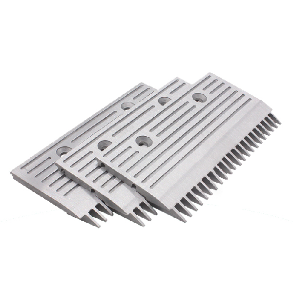 Escalator parts aluminum alloy 22 teeth general escalator comb plate