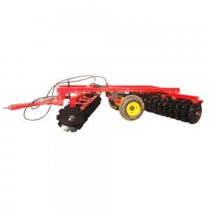 Agricultural Tractor Trailed hydraulic offset heavy duty disc harrow