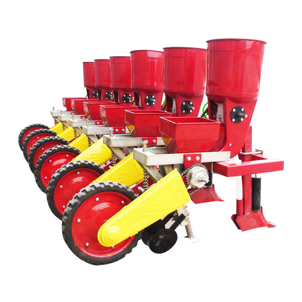 Drone Fertilizer Sprayer Factory –  3 Rows 6 Rows Soybean Corn Seeder  Tractor Mounted  – Yucheng