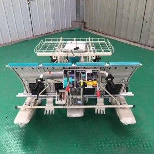 Affordable High Quality 6 Row Manual Walking Efficient New Rice Transplanter Walk Tractor Planter