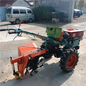 151 chassis walking tractor Portable tiller with seat Small agricultural hand rotary machine