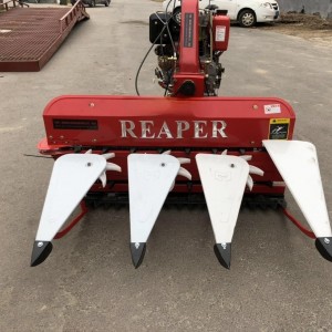 Affordable rice cutter for cutting a variety of plants using a direct shaft drive cultivator