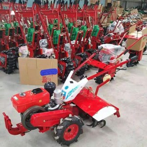 Small Plough Machine Cultivator Gasoline and Diesel Engine Mini Self propelled Power Tiller Rotary Cultivator