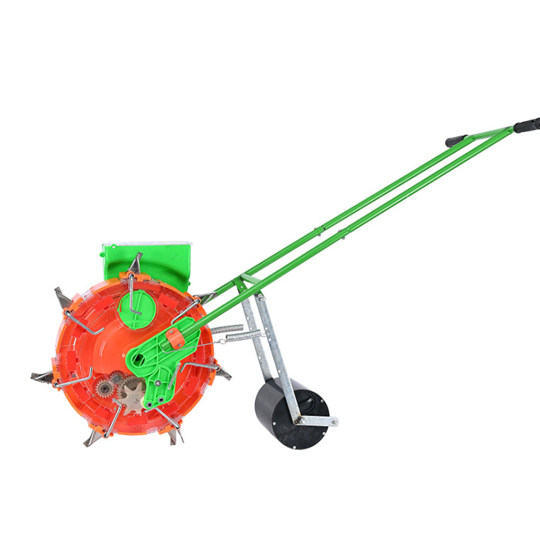 Cheapest Factory Walking Tractor Precision Maize Seeder - Double Rows Seeder Big Seed Planter Plant Seeds On Soil Surface Hand Push Seed Plante – Yucheng