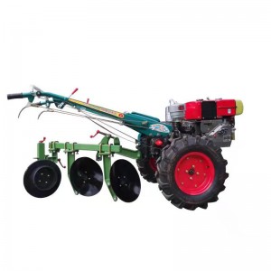 18hp Two Wheel Farm Walking Tractor 25hp Mini Tractors Two Wheel Tractor Plows Plough Attachments