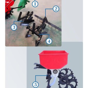 Small Plough Machine Cultivator Gasoline and Diesel Engine Mini Self propelled Power Tiller Rotary Cultivator