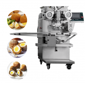 Two Hoppers Falafel Forming Machine For Factory