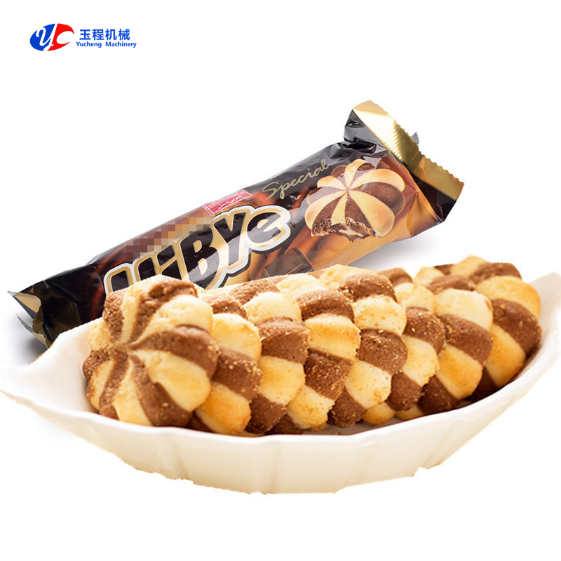Automatic Chocolate Filled Cookies Making Machine