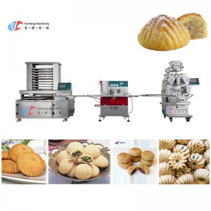 Automatic maamoul making encrusting machine production line industry machinery