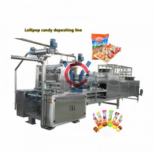 Ball Lollipop Forming Depositing And Die Forming Machine