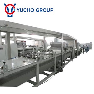Automatic swiss roll and layer cake machine production line