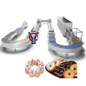 Commercial and industrial automatic donut making machine doughnut production line