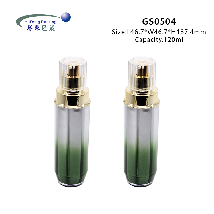 Professional China Body Cream Jar - 120ml Skincare Serum Lotion Bottle with Pump – Yudong