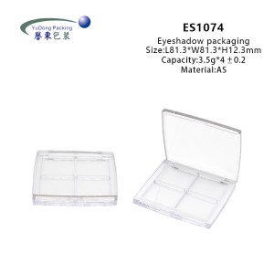 Transparent AS Material Eye Shadow Case