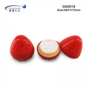 China Manufacturer Cute Fruit Shape 50g 4oz Cosmetic Cream Jar