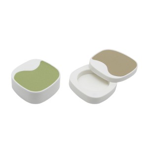 6g Highquality rotating opening Deodorant Cream Jar Cosmetic Packaging