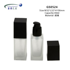 Fast delivery Glass Serum Bottle - 30ml Liquid Serum Empty Bottle Lotion Foundation Glass Bottle – Yudong