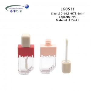 High Quality Ice-Cream Lip Oil Packaging 7ml Custom Lipgloss Tubes
