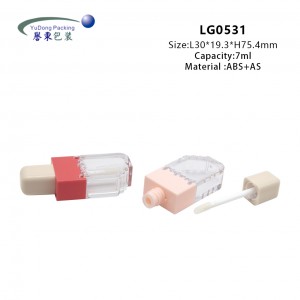 High Quality Ice-Cream Lip Oil Packaging 7ml Custom Lipgloss Tubes