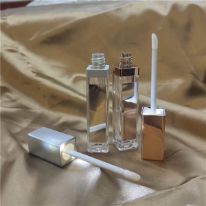 Customized Popular LED Light Lip Gloss Packaging Tubes with Mirror