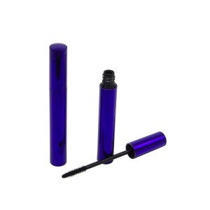 Wholesale Mascara Tubes With Brush Cosmetic Packaging 8g Purple