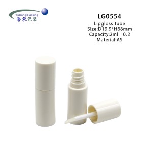 White High Quality 2ml Lip Gloss Tubes Cosmetic Packaging