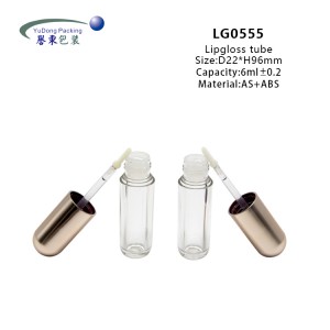 Wholesale Clear Empty Custom Logo 6ml Lip Gloss Tubes 2023 Cosmetic Packaging