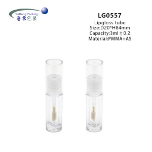 Wholesale Lip Gloss Custom Label 3ml Lip Gloss Tubes 2023 Cosmetic Packaging