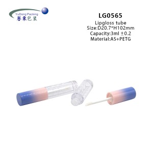 Wholesale Colorful Empty Custom Logo 3ml Lip Gloss Tubes 2023 Cosmetic Packaging