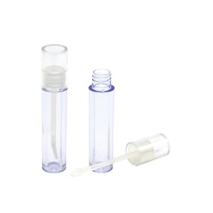 Fashion Clear 6ml Lip Gloss Tubes Cosmetic Packaging
