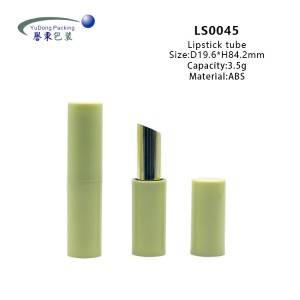 Highquality 3.5g Green Lipstick Tubes Cosmetic Packaging