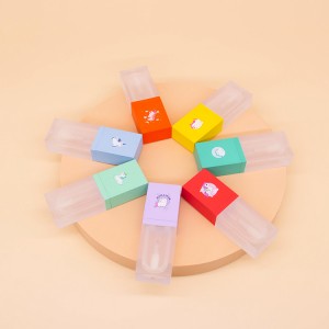 3D Printing Rainbow Color Lip Gloss Packaging Tube