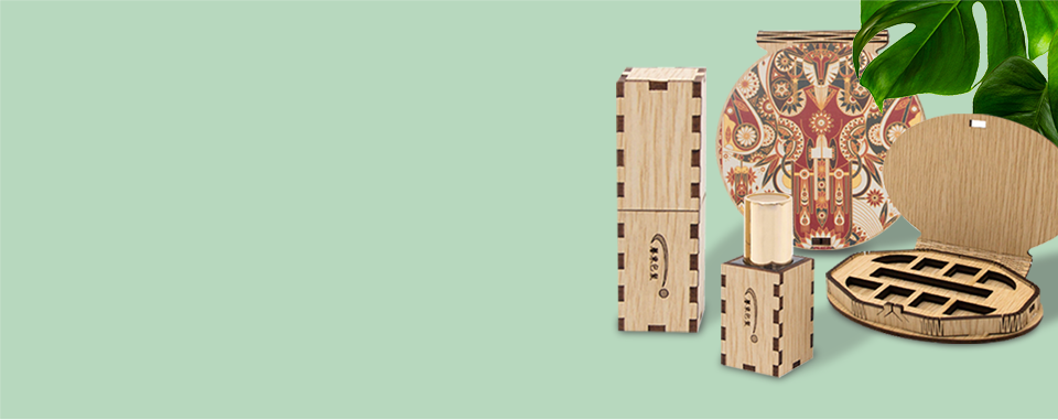 Eco-friendly Wooden<br>Packaging