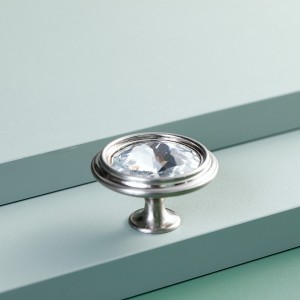 OEM Furniture Luxury Gorgeousness Cabinet Drawer Pulls Crystal handle
