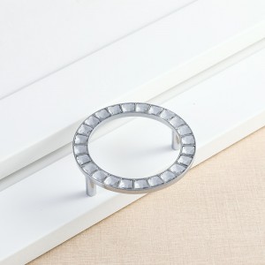 High-Grade Round Crystal Furniture Drawer Handle, Handmade And Easy To Clean