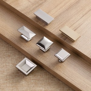 OEM Zinc Alloy Drawer Square Knob Perfect Design Easy To Install