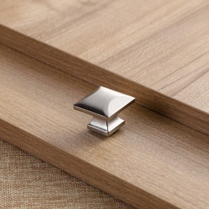 OEM Zinc Alloy Drawer Square Knob Perfect Design Easy To Install