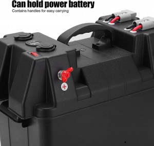 New Arrival portable 12V  24V battery box applicable to 100Ah, 120Ah,135Ah battery pack for Marine Boat battery pack