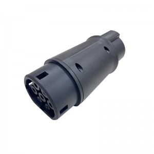 2023 New 32A Electric Vehicle Type 1 to Type 2 Charger Connector Charging Adapter SAE J1772 to IEC62196