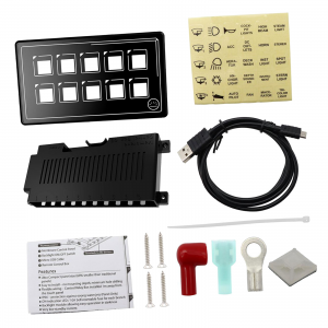 10 way control box Touch Switch Panel