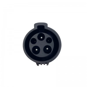 2023 New 32A Electric Vehicle Type 1 to Type 2 Charger Connector Charging Adapter SAE J1772 to IEC62196