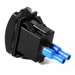 Car USB Charger Rocker Style 3.1A Dual USB Car Charger