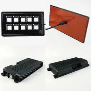 10 way control box Touch Switch Panel