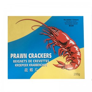 Colored Shrimp Chips Uncooked Prawn Cracker