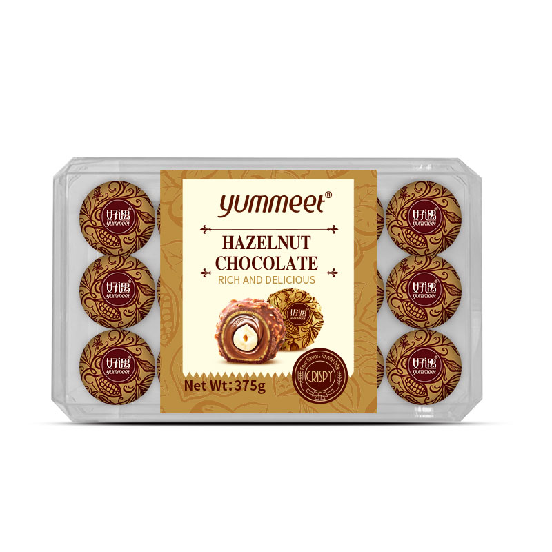 Yummeet 30PCS chocolate and sweets wholesale custom hazelnut chocolate supplier