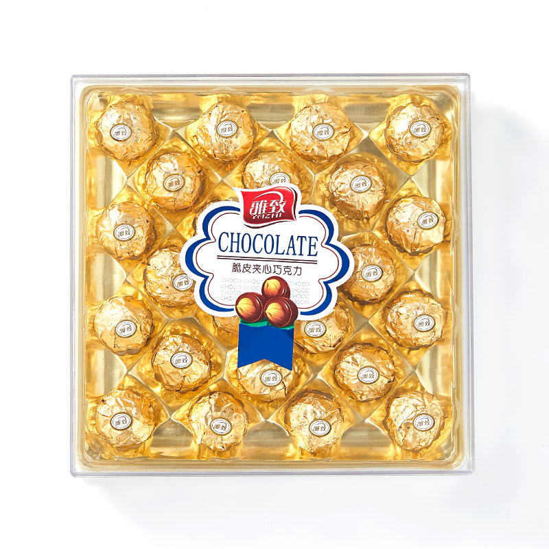 Yummeet 24PCS Chocolate Suppliers Chocolates And Sweets Golden Chocolate Ball candy